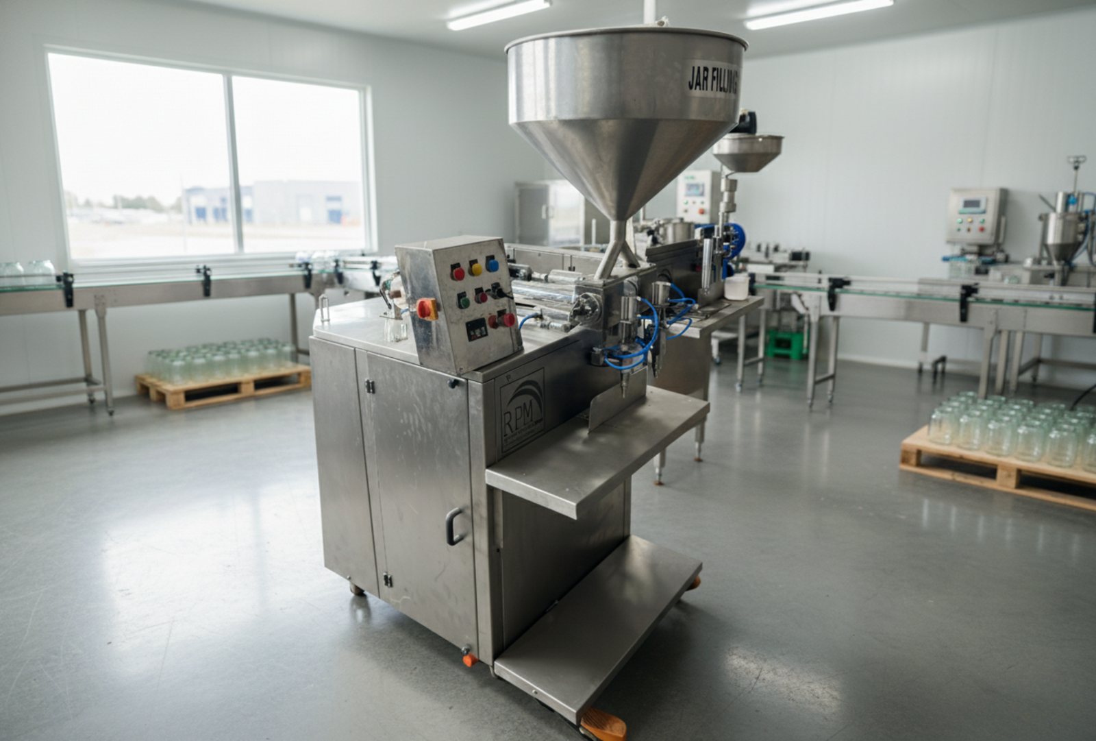 Manual Paste/Jar Filling Machine