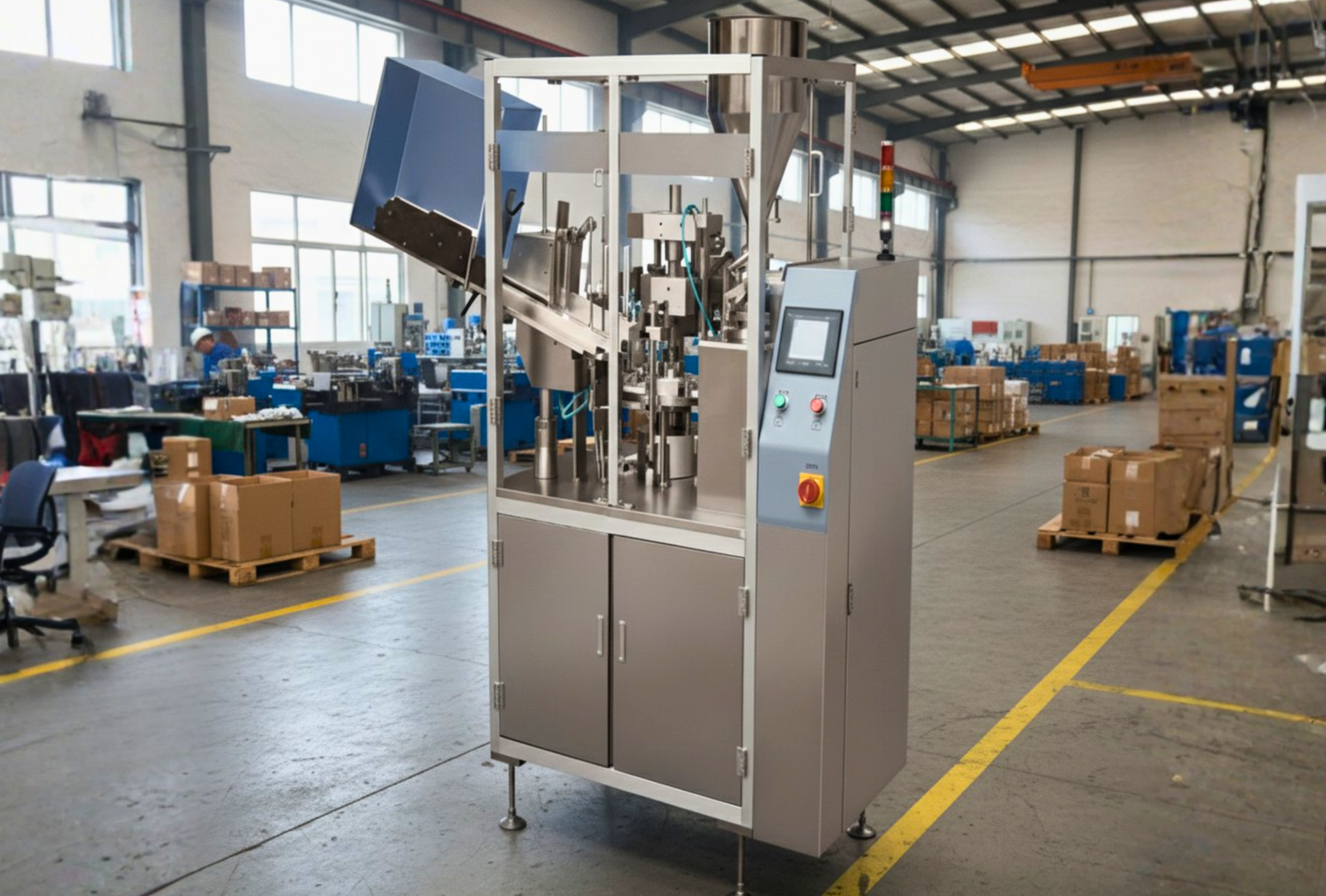 Rotary Tube Filling Machine